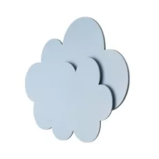 Nástenné svetlo Cloud LED modrá