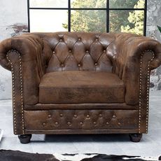 Luxusné kreslo Chesterfield