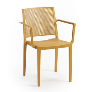 Jedálenská stolička GRID ARMCHAIR Rojaplast Hořčicová