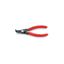 KNIPEX 48 41 J01 presné kliešte na vnútorné poistné krúžky, 130 mm - protišmyková rukoväť