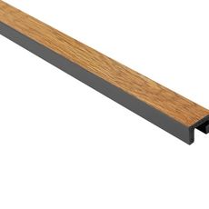 Obkladová lamela ľavé ukončenie Fineza Slat Large Natural oak 270x3,6 cm SLAT03NOL