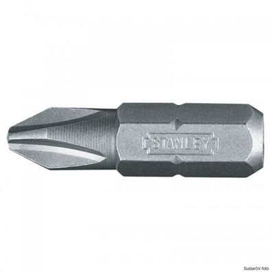 1/4" krížový bit Ph2x50mm 3ks Stanley 0-68-946