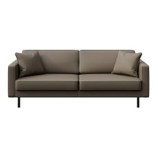 Svetlohnedá kožená pohovka 207 cm Kobo – MESONICA