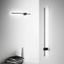 Ideal Lux - LED Nástenné svietidlo ESSENCE LED/19W/230V 3000K 124 cm CRI 90 čierna