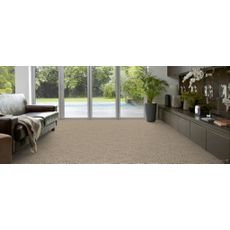 Timzo , Metrážny koberec Rubin 2114 sand, na mieru, šíře 4m, béžová, ab (mriežka), chodba / predsieň