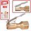 Hrot na hustenie pneumatiky - mosadz 8mm 1/4"