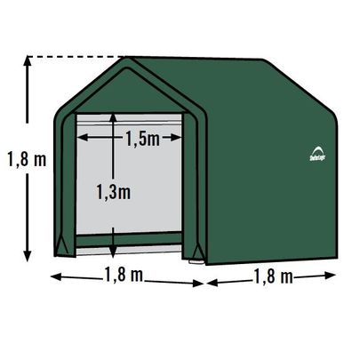Náhradné plachta pre prístrešok SHELTERLOGIC 1,8x1,8 m (70417EU)
