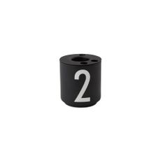 Porcelánové svietniky v súprave 4 ks Mini - Design Letters