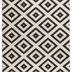 NORTHRUGS - Hanse Home koberce Kusový koberec Twin-Wendeteppiche 103129 schwarz creme – na von aj na doma - 200x290 cm