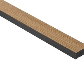 Obkladová lamela ľavé ukončenie Fineza Slat Medium Classic oak 270x3,6 cm SLAT02COL