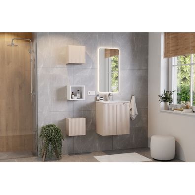 COMAD SKY 3 50CM (E-8099-3-50) - Zapustené umývadlo SKY 51x40 cm lesklá biela