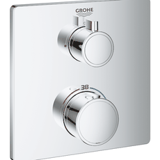 Termostat Grohe Grohtherm bez podomietkového telesa chróm 24078000