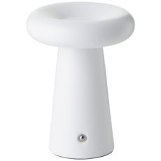 Brilliant - LED stmievateľná dotyková stolná lampa MUFFIN LED/3W/5V USB IP44 bie