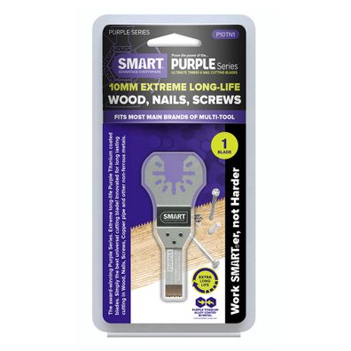 Ponorný pílový list SMART ULTIMATE s titánovou čepeľou na drevo a neželezný kov, 10 mm - 1 kus