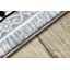 Dywany Łuszczów , Kusový koberec Gloss 8490 52 Ornament ivory/grey, 140x190, šedá, chodba / predsieň