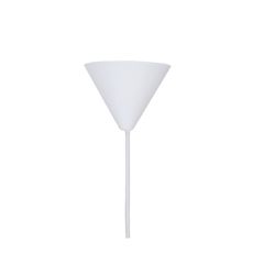 Luster na lanku OSS 1xE27/40W/230V biela