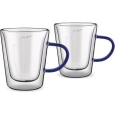 Lamart LT9119 2dielna sada pohárov Tea Vaso, 300 ml, modrá