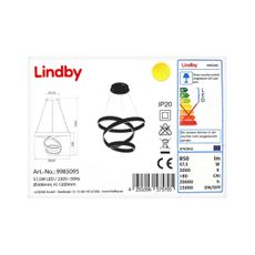 Lindby - LED Luster na lanku OLADA LED/57,5W/230V