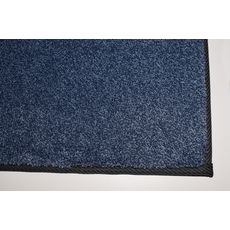 Tapibel , Kusový koberec Supersoft s bordurou 710 tm. modrý, 60x100, modrá, chodba / predsieň
