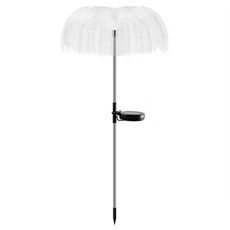 Záhradná solárna lampa medúza 75cm meciaca farby