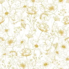 Detská tapeta 10 m x 50 cm Flowers Botany – Lilipinso