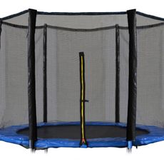 MULTISTORE Vnější ochranná síť na trampolínu 244-250cm 8FT - 6 sloupků černá