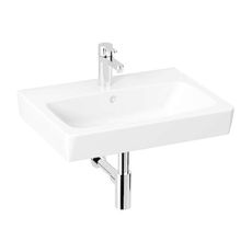 Jika Lyra plus - Umývadlo, 60x45 cm, s prepadom, s otvorom na batériu, biela H8103820001041