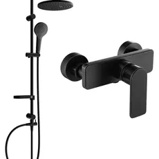 Sprchový set MEXEN ERIK - baterie Lynx černý