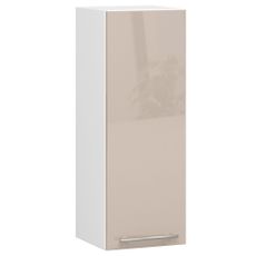 Ak furniture Závěsná kuchyňská skříňka Olivie W 30 cm bílá/cappuccino