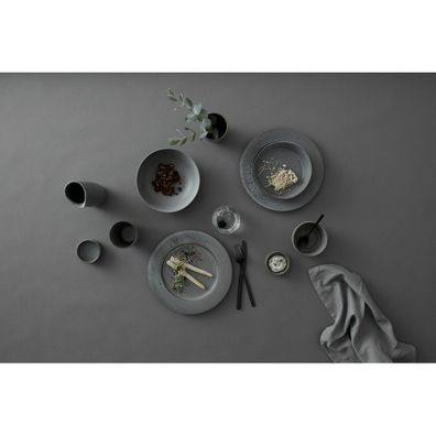 Sivý kameninový džbán na mlieko Bitz Basics Grey, 0,5 l