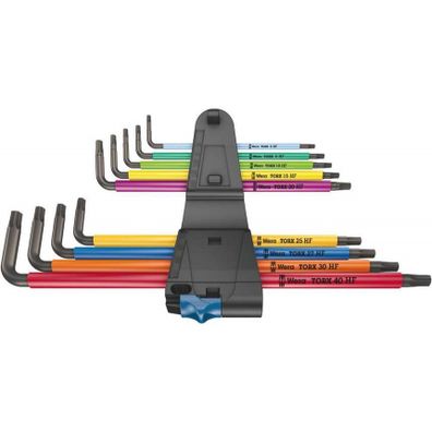 Wera 024470 Nástrčné kľúče Torx 967/9 TX XL Multicolour HF 1. Sada 9 dlhých kľúčov s funkciou držania