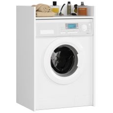 Ak furniture Koupelnová skříňka nad pračku FIN II bílá