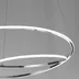 LED luster Viareggio 56 Chrome