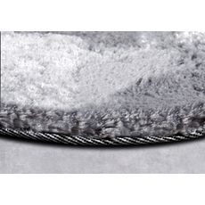 ELLE Decoration , Kusový koberec Cosy 106110 Silver kruh z kolekcie Elle, 160x160 (priemer) kruh, šedá, obývacia izba