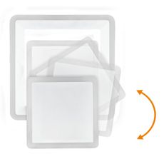 Solight WO782-LED Nastaviteľné nástenné svietidlo CASCADE LED/37W/230V 3000-6500K