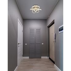 Globo 67386-24S - LED stropné svietidlo MELISAND 24W/230V pr. 26 cm matný chróm