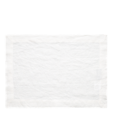 Biele ľanové prestieranie 35 x 50 cm - Gaya Ambiente - 596443