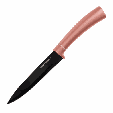 TEMPO-KONDELA-LONAN, sada nožov s magnetickým držiakom, 6 ks, rose gold