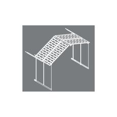 Palram Rozširovací modul 11x4,1 pre domy série Yukon 11 (antracit)
