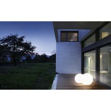 Eglo 98104 - Vonkajšia stojacia lampa MONTEROLO 1xE27/40W/230V IP65 ø600