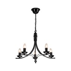 Luster na reťazi LUCA 5xE14/40W/230V