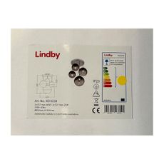 Lindby - Luster na tyči ROBYN 2xE27/40W/230V + 2xE27/25W/230V