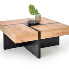 HALMAR Odkládací stolek Sevilla 100 cm dub/černý