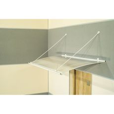 Vchodová stříška LANITPLAST TURKUS 140/85 biela