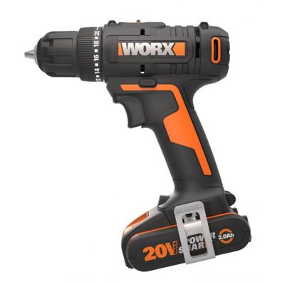 Aku vŕtací skrutkovač WX100 30Nm 20V, 1*2Ah - Powershare
