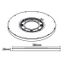 Top Light - LED Stropné svietidlo REVIT LED/24W/230V pr. 30 cm čierna
