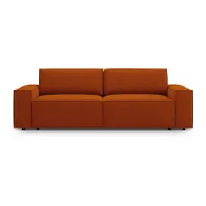 Rozkladacia pohovka v tehlovej farbe 247 cm Jodie – Micadoni Home