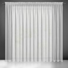 ZÁCLONA NA PÁSKE LOARA 300X270 CM BIELA