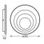 Ledvance - LED Stropné svietidlo ORBIS SPIRAL LED/42W/230V
