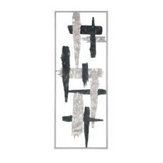 Kovová nástenná dekorácia 29x74 cm New Art – Mauro Ferretti